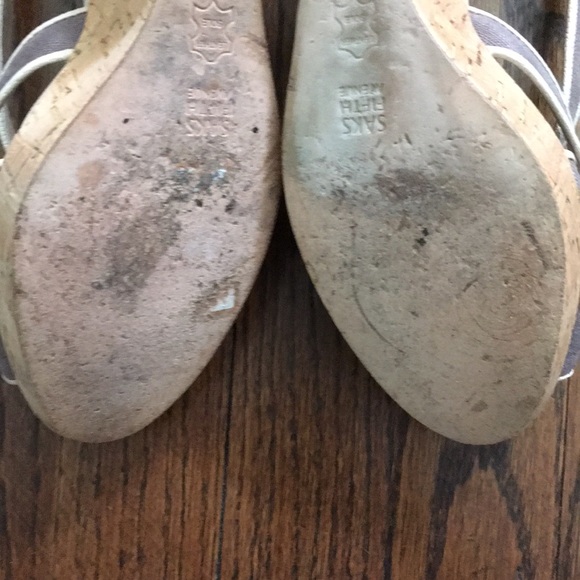 Saks | Cork Wedge Sandals - Picture 10 of 11